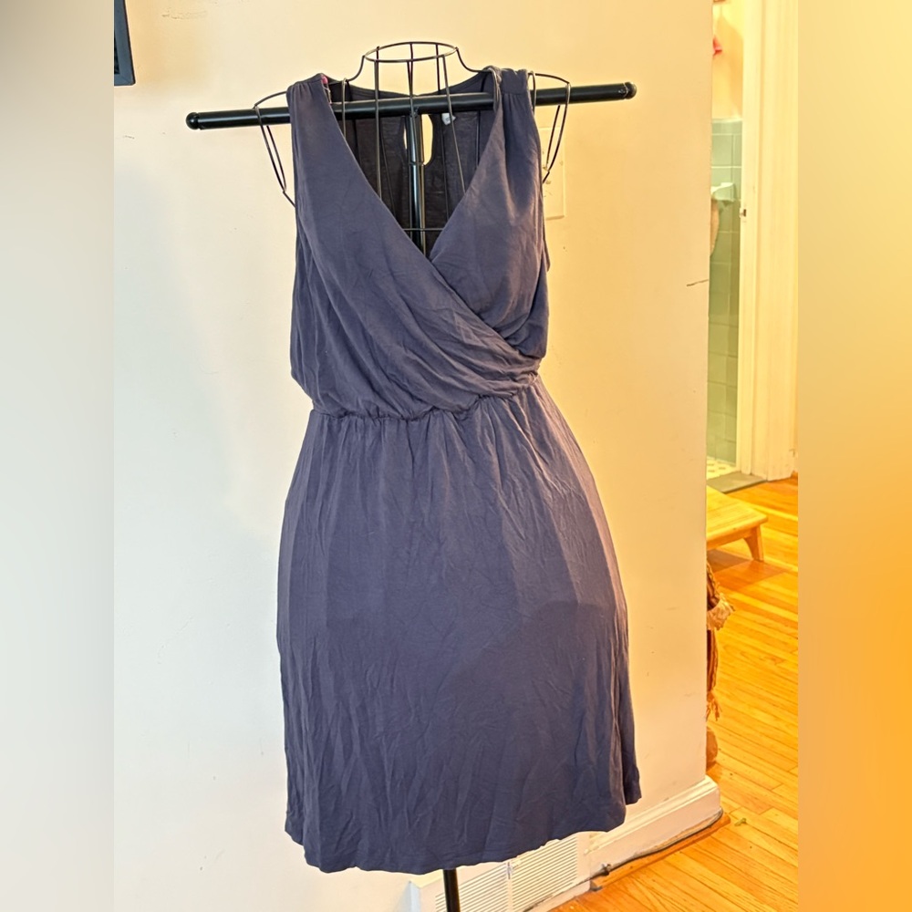 Old Navy Backless Purple Dress